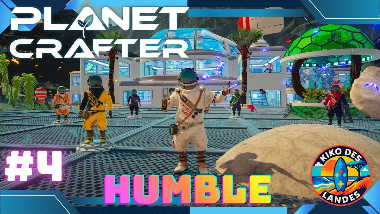 PLANET CRAFTER HUMBLE FR 4K #4 FOUILLES DES EPAVES ET SOUTERRAINS