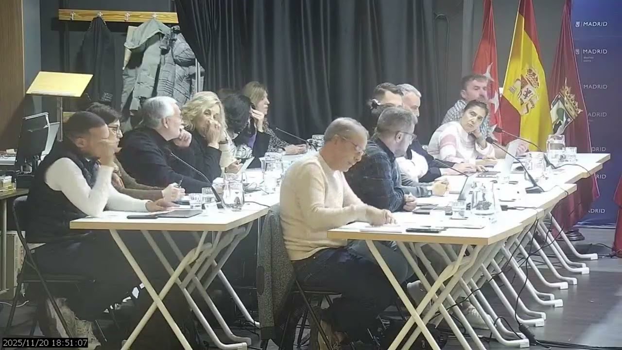 Pleno Usera NOVIEMBRE 2025 - Instalación de medidor acústico en Usera