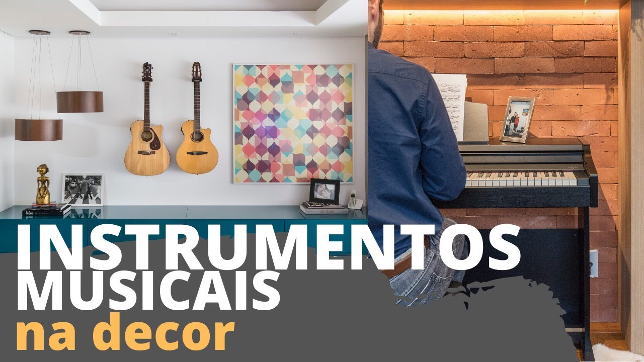 INSTRUMENTOS MUSICAIS na DECOR