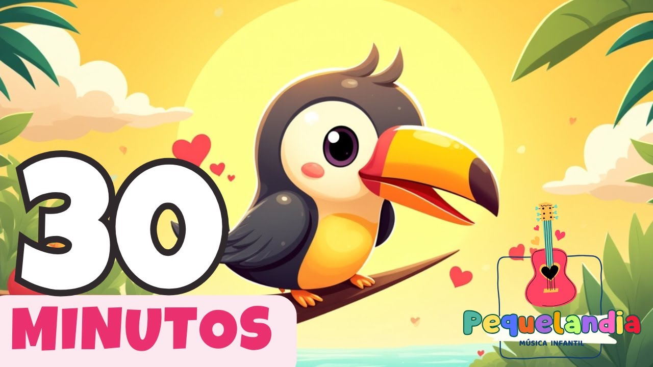 Canción del Tucancito 🐤🎶 | Colores y saltos en música infantil
