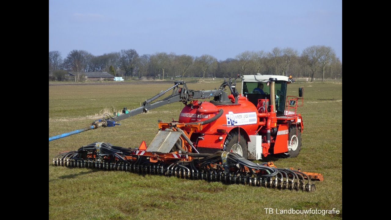 Sleepslangen met Loonbedrijf Pieter van der Linde | Slurry Injection | Vervaet Hydro Trike |