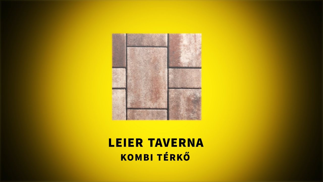 Leier Taverna Kombi térkő termékbemutató