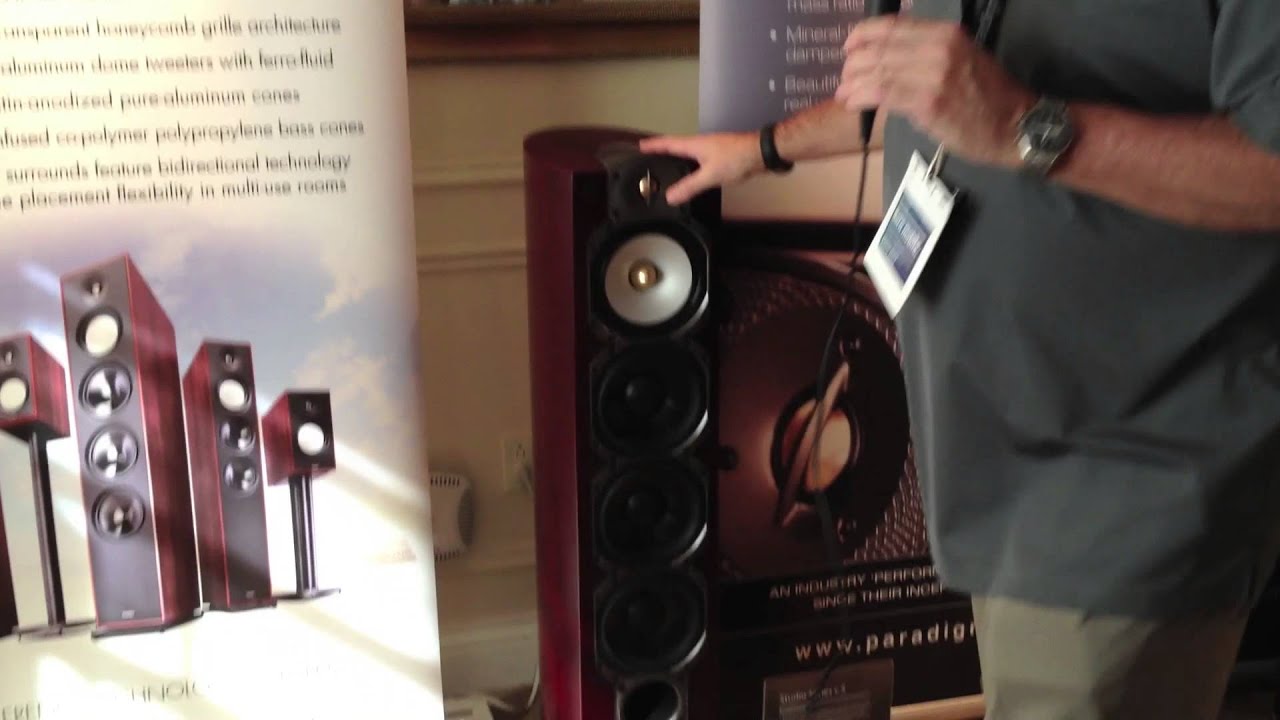CES 2013 - Paradigm - Обзор акустических систем серий Monitor, Studio и Signature