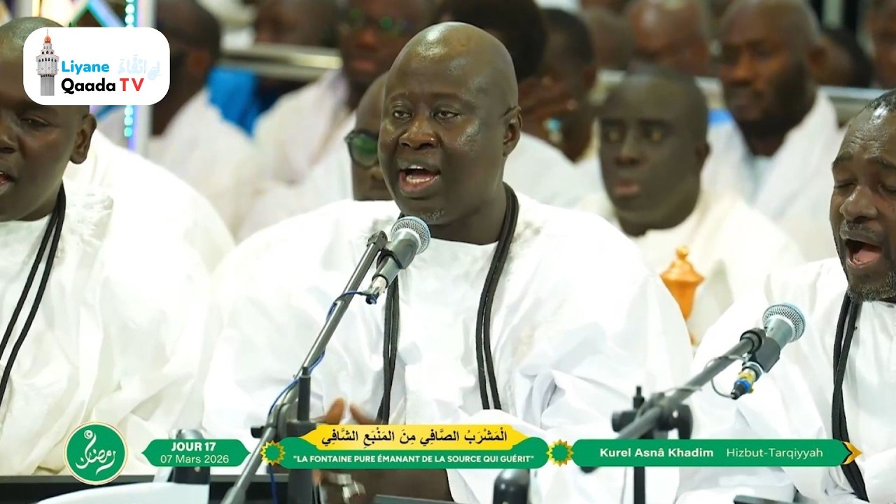 🔴 EN DIRECT | Al Mashrabu’ ç çâfî minal manbahi’s Shâfî |  Ramadan 1447H – 2026 Touba HT 24H/24