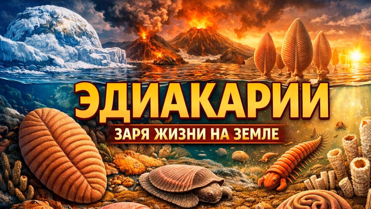 Эдиакарий: мир после «Снежной Земли» — первые животные и загадочная жизнь до Кембрийского взрыва