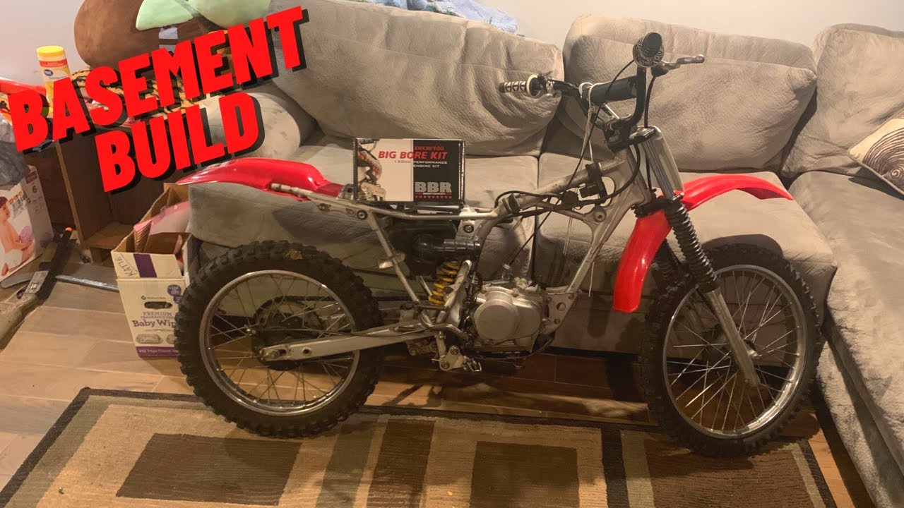 Honda XR100 - установка BBR Big Bore 120