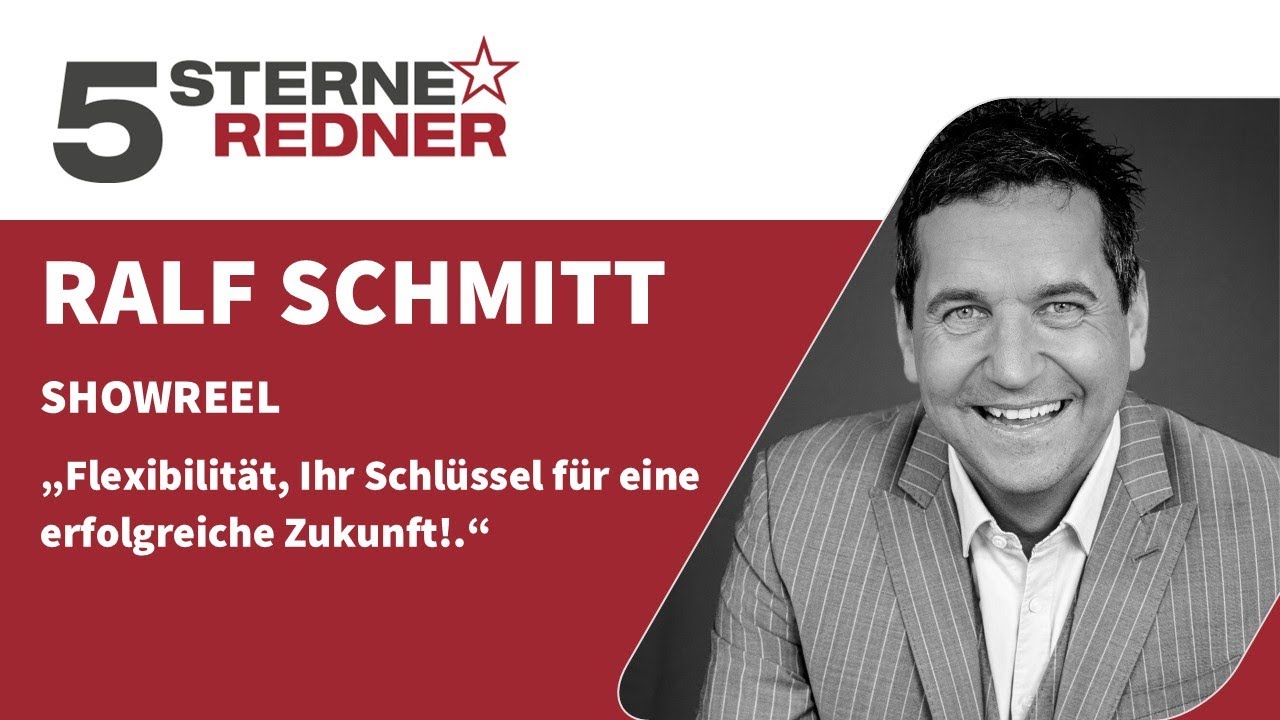 5 Sterne Redner Ralf Schmitt: Showreel