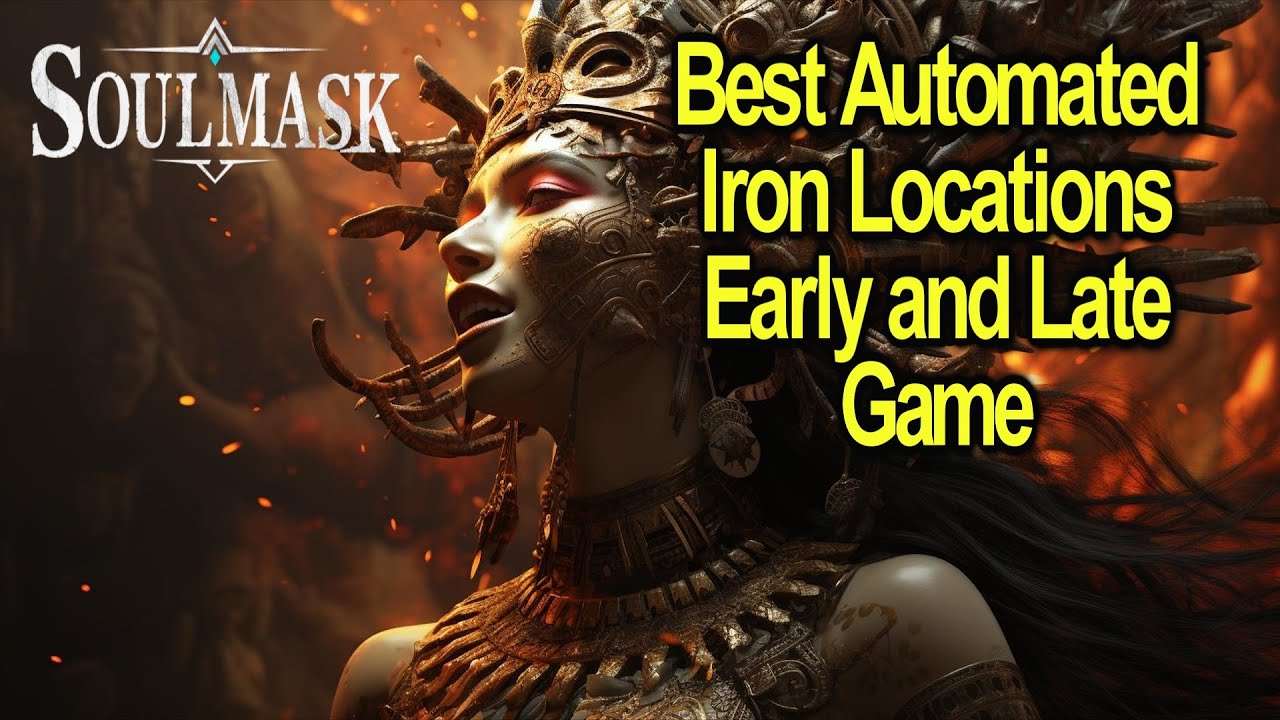 Best Automated Iron Locations Early and Late game | Soulmask