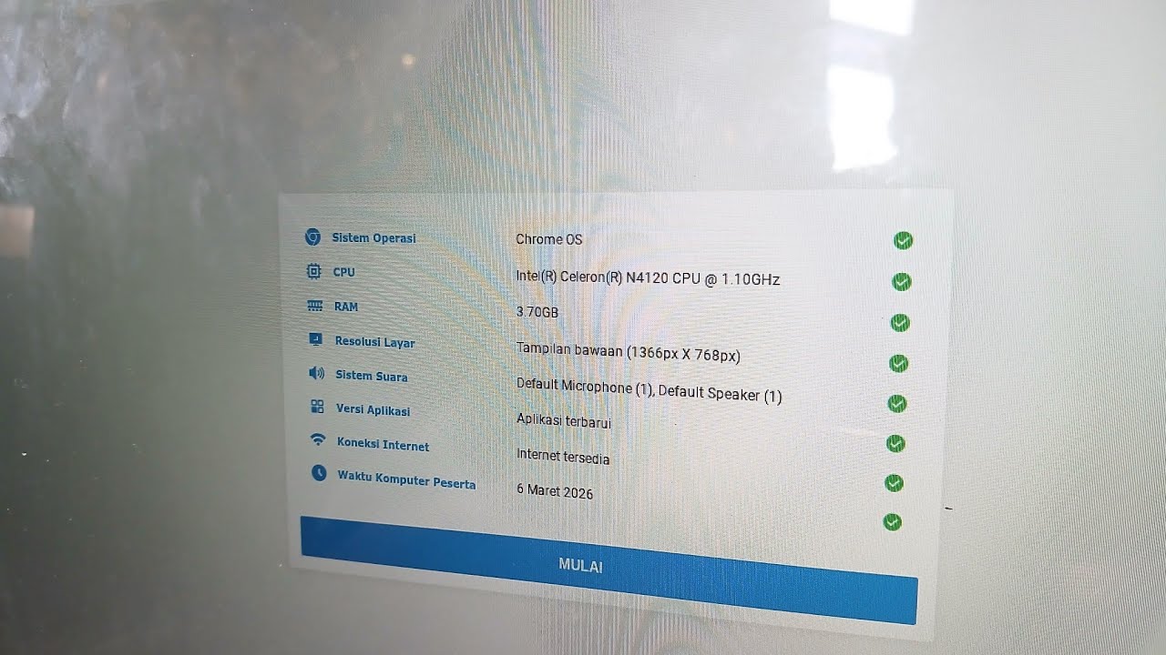 Cara update Exam Browser Chromeboom untuk TKA 2026