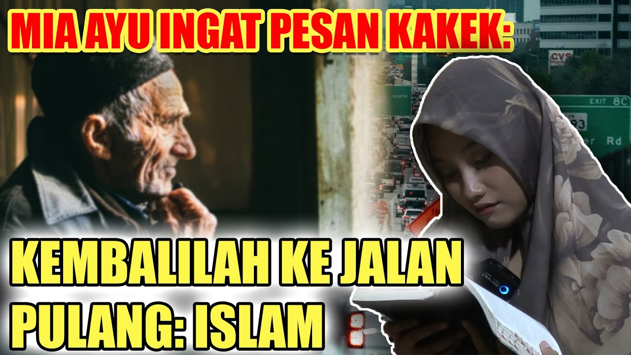 LAUTAN MUALAF!! PENCARIAN PANJANG: DETIK-DETIK MIA AYU MANTAP MASUK ISLAM