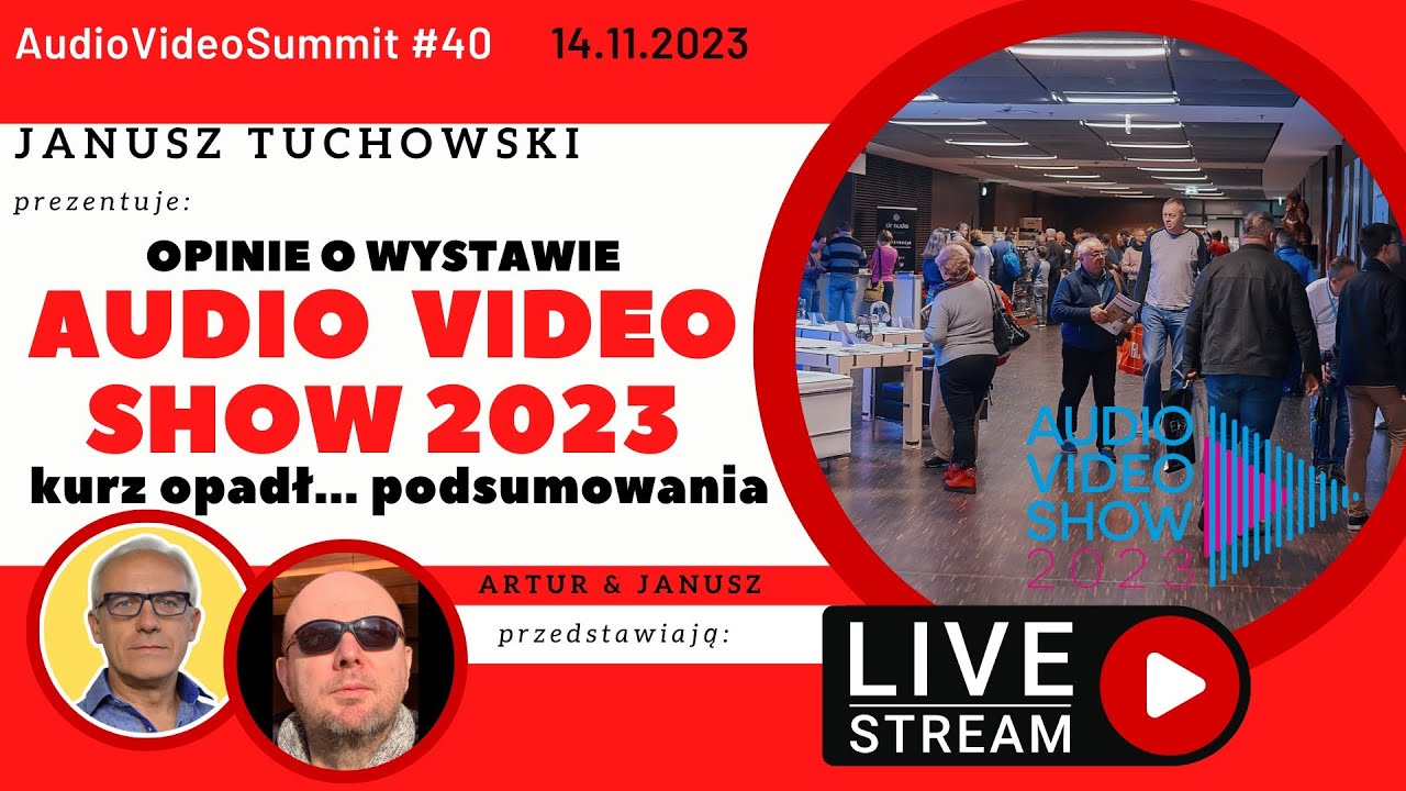 Audio Video Show 2023 - wrażenia, odsłuchy, pokazy podsumowania - cz.1