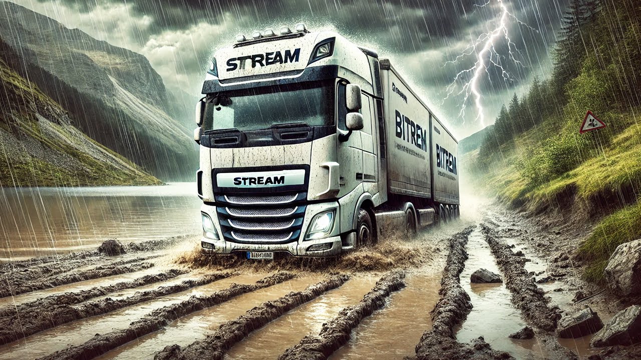 ESTRADAS PERIGOSAS com BITREM no Truckers of Europe 3