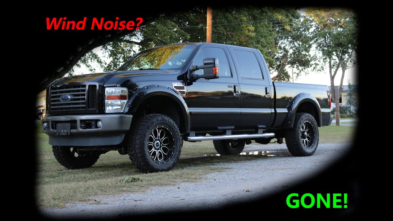 Шум ветра Superduty... УСТРАНЕН
