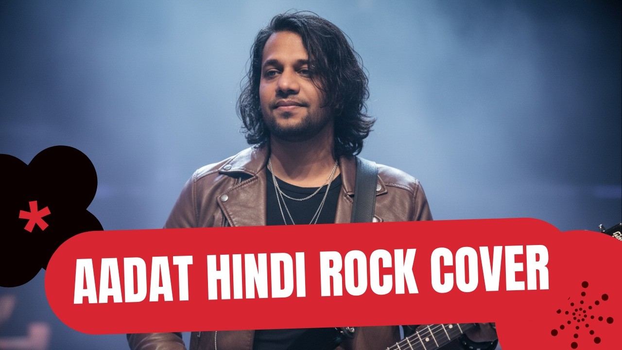 Aadat | Hindi Rock Cover by Rocky සිංහා Riffs | Epic Guitar Riffs 🎸