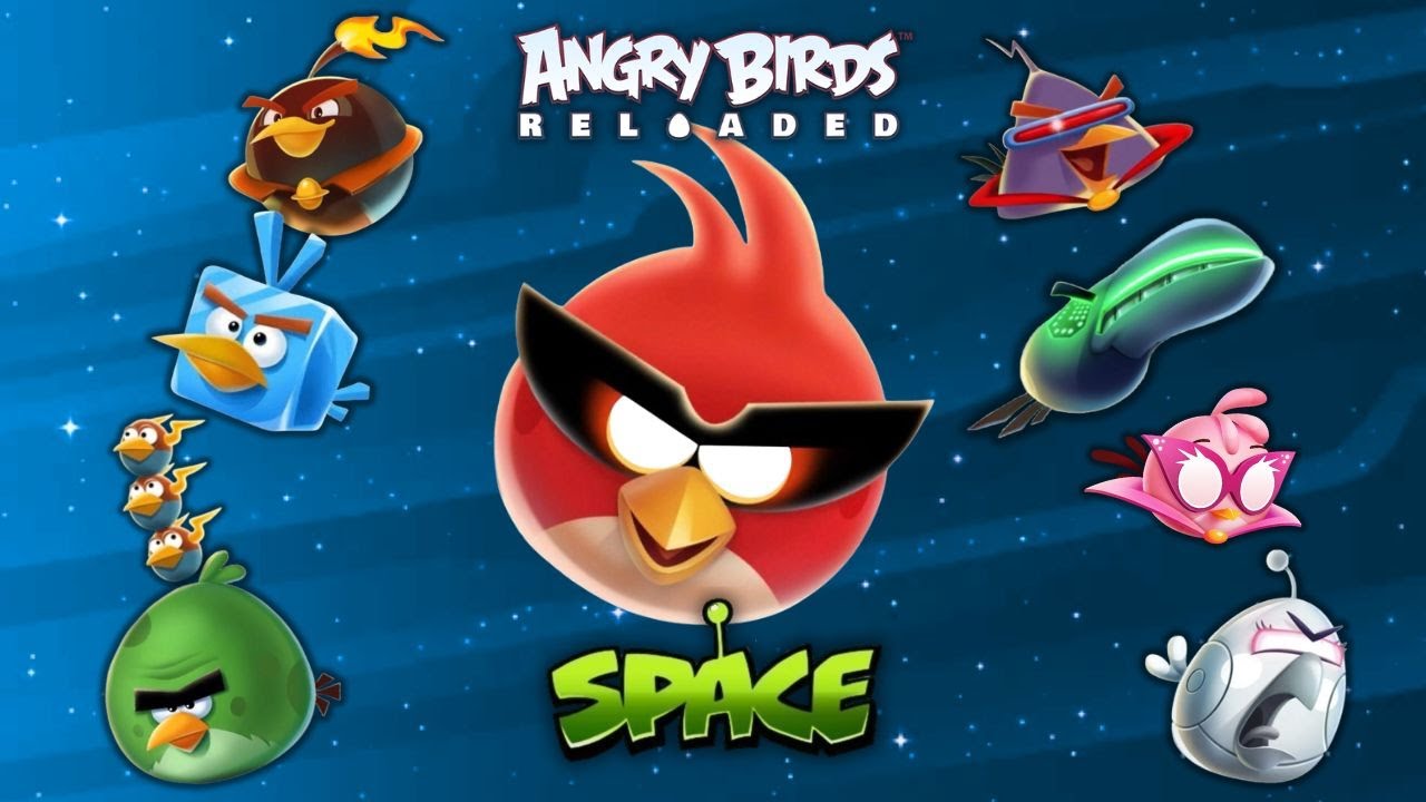 Angry Birds Reloaded (Space) Every Single Level (V3.24)