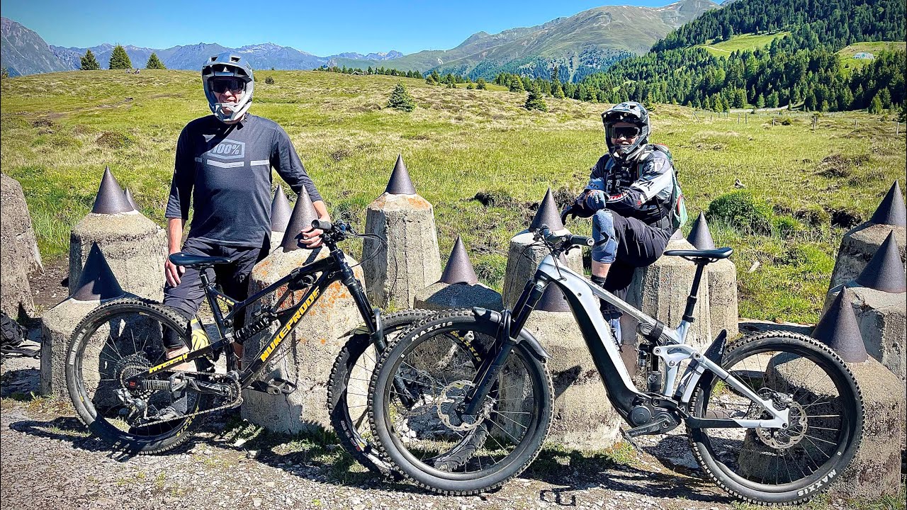 Bikeurlaub Nauders 2022 | Tag 5 | Giant Reign e+1 Ebike | 3 Länder Enduro