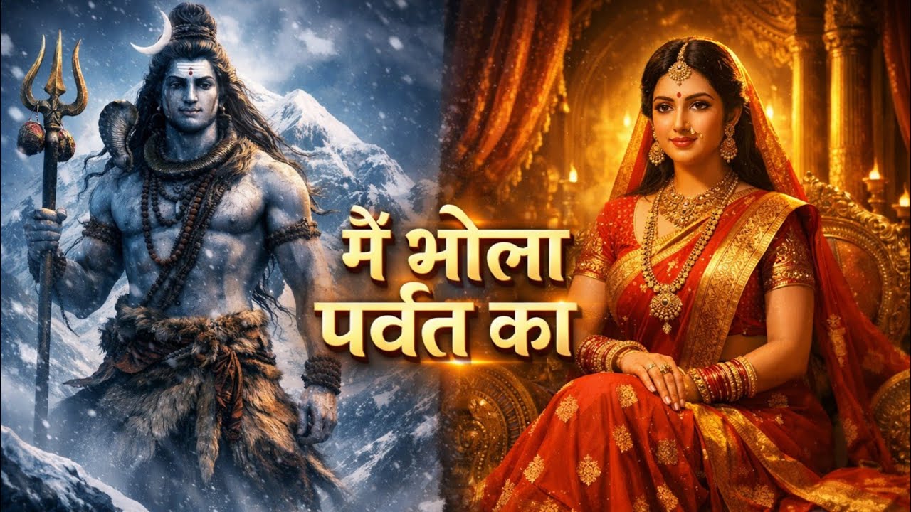 मै भोला पर्वत का | Shiv Parvati Bhajan | Mahadev Love Song | Shiv Bhakti Song 2026