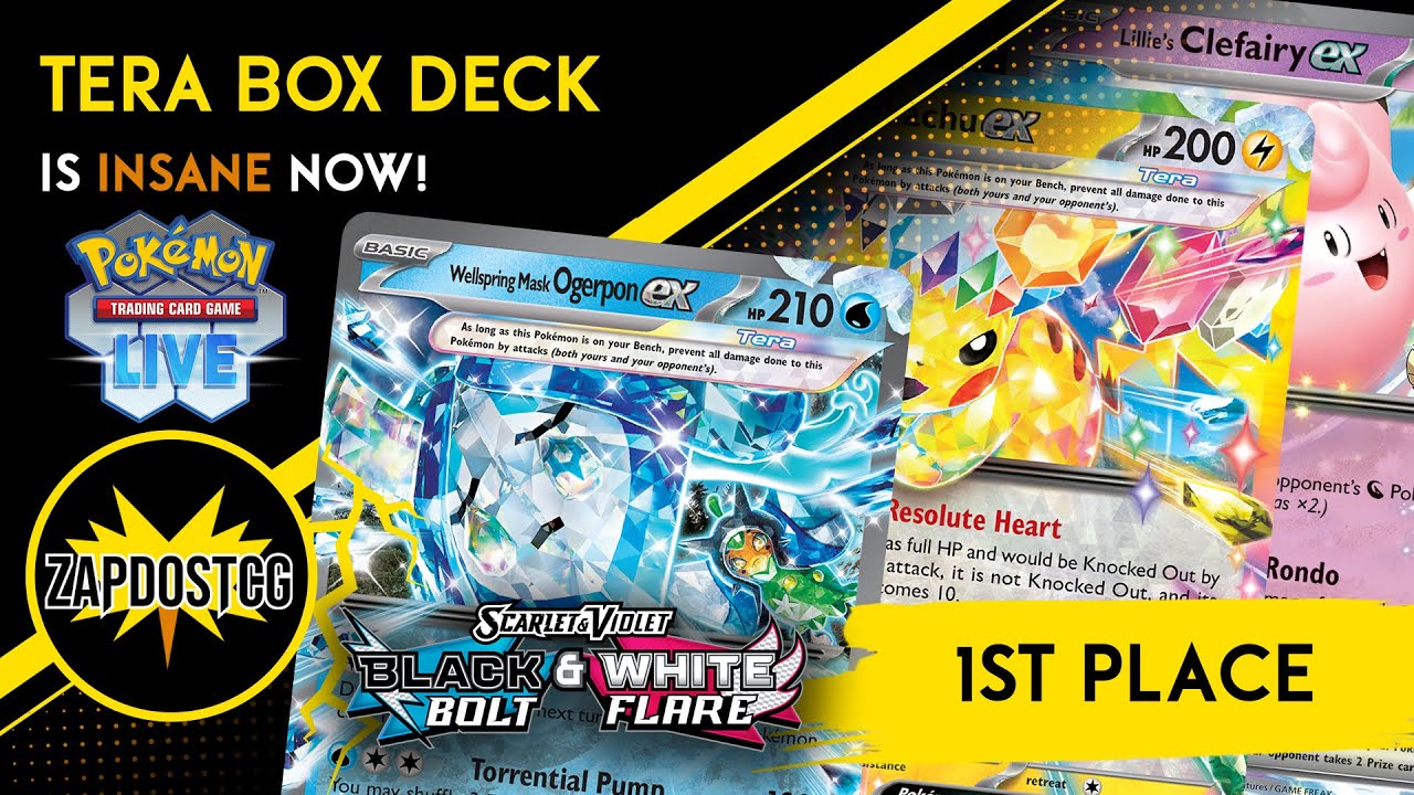 1st Place Tera Box Deck Is INSANE Post Worlds!? (Pokemon TCG)