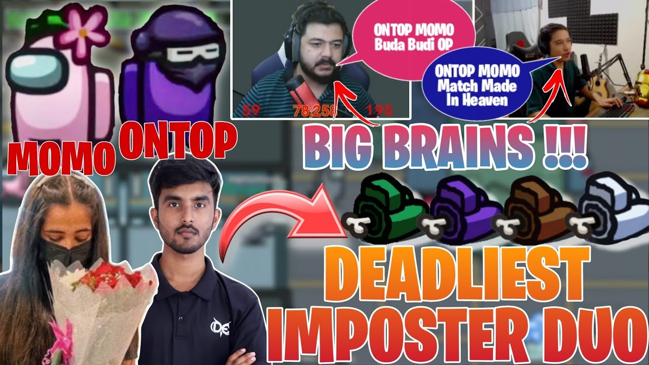 ONTOP MOMO DEADLIEST IMPOSTER DUO 🤯🔥 MR HYOZU & ARABPATI BIG BRAINS 😂❤️ - GAURABYT