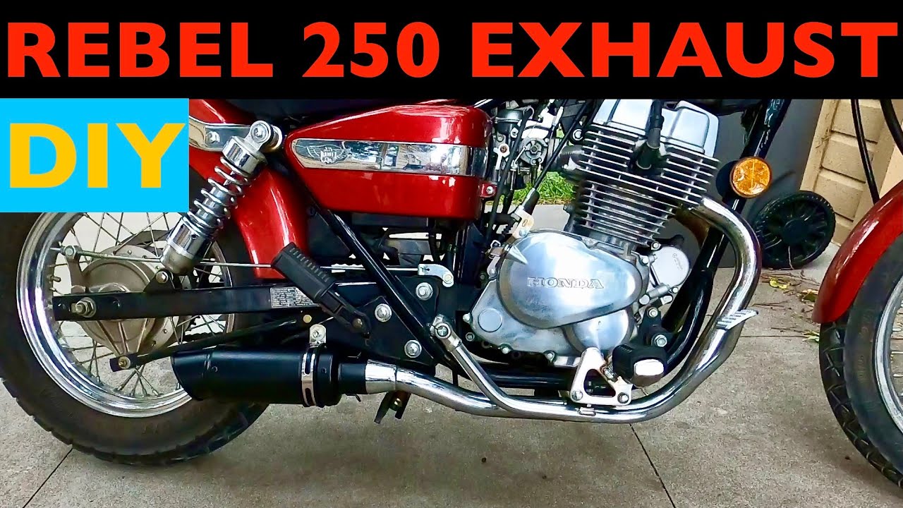 Rebel 250 / Nighthawk 250 Custom Dual Exhaust и Sound! Самодельный, $70