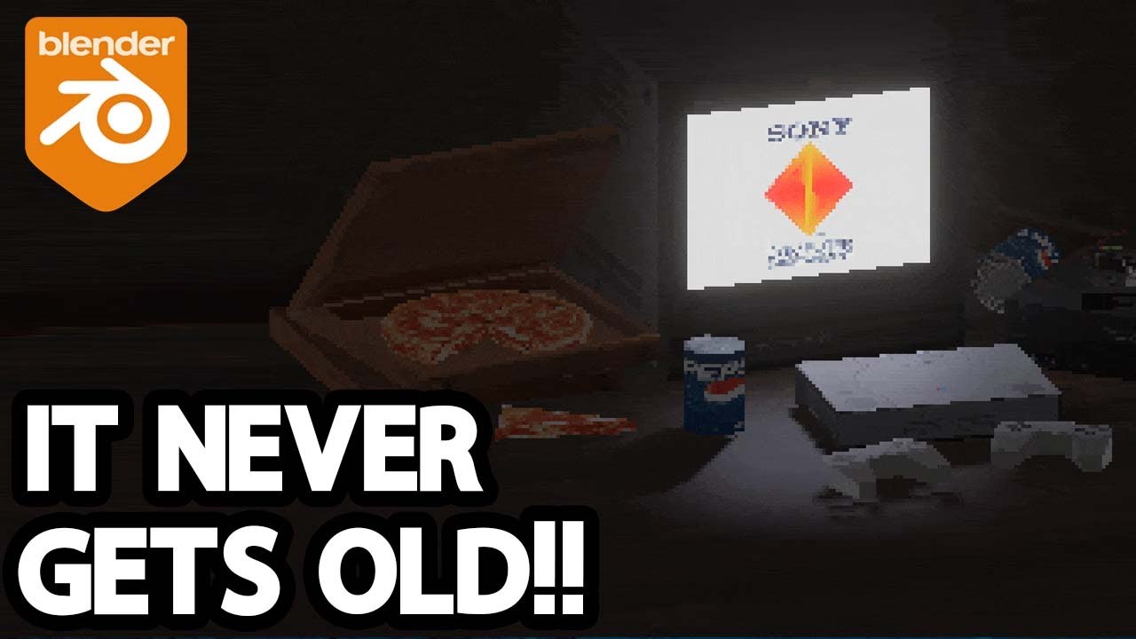 New Blender Addon to Create Retro Console Style