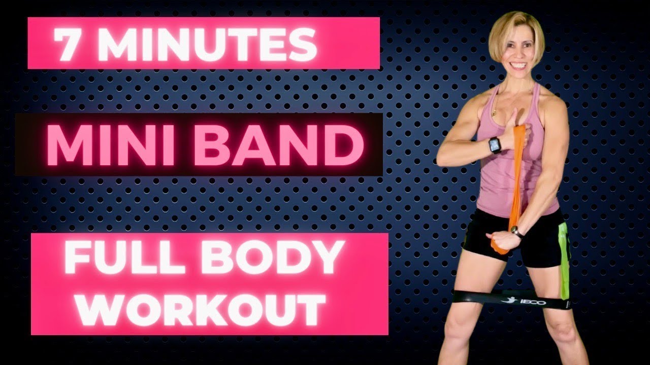 7 Minutes MINI RESISTANCE BAND Workout | Quick and Results Driven!