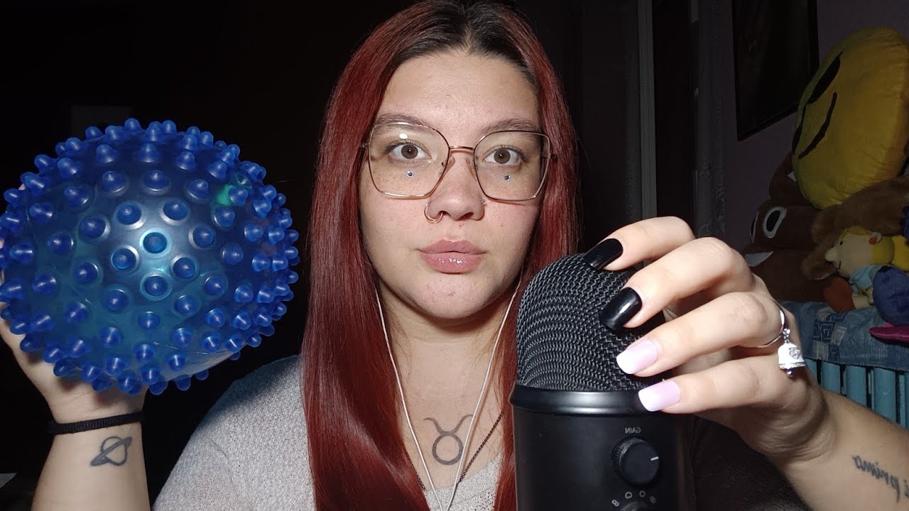 TI FACCIO RILASSARE CON I SUONI DI QUESTA PALLA MAGICA 😴💜 | ASMR ITA