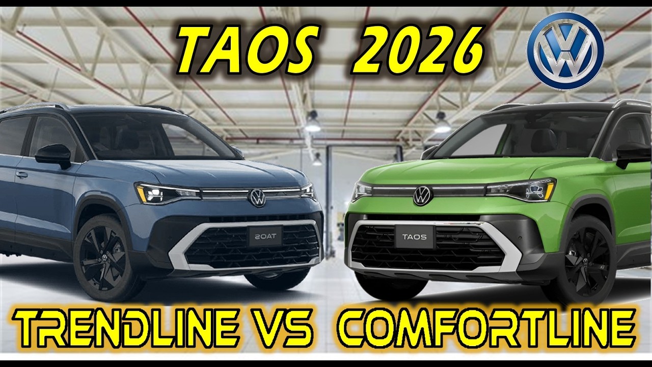 Taos Trendlinde vs Comfortline 2026 // Comparativa para que conozcas los detalles de cada una
