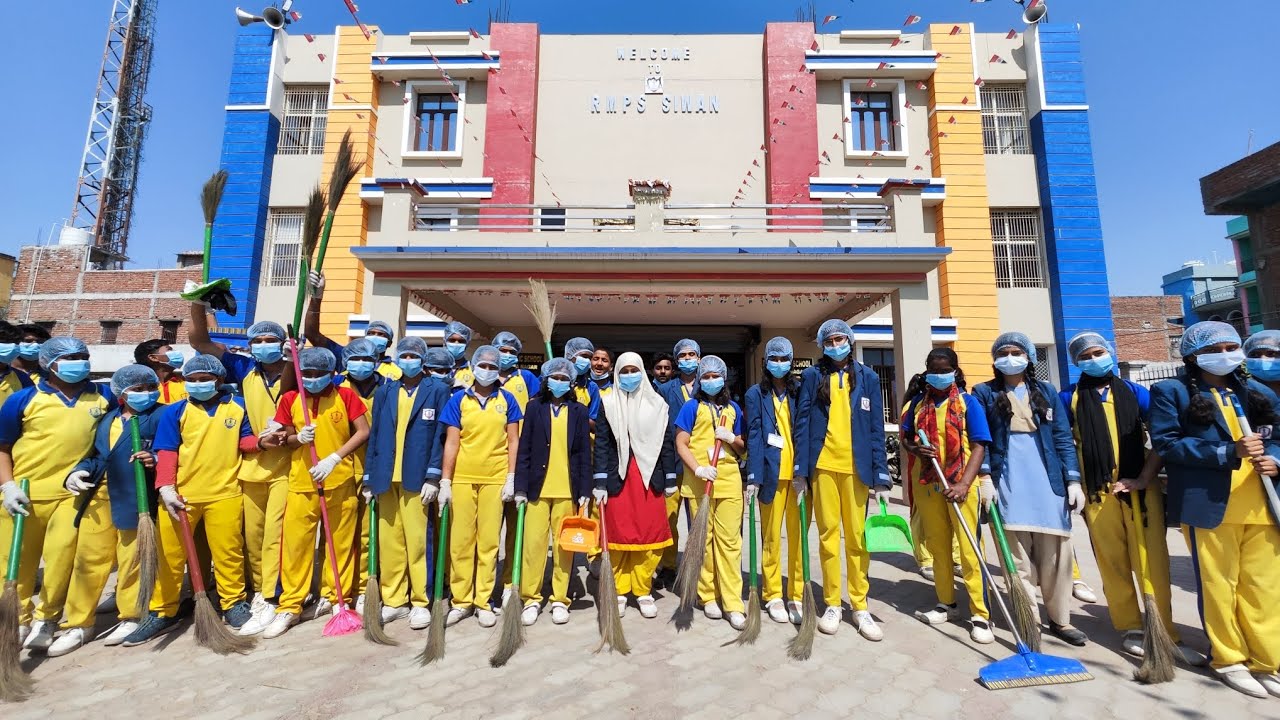 Cleanliness is next to Godliness. RM public school
