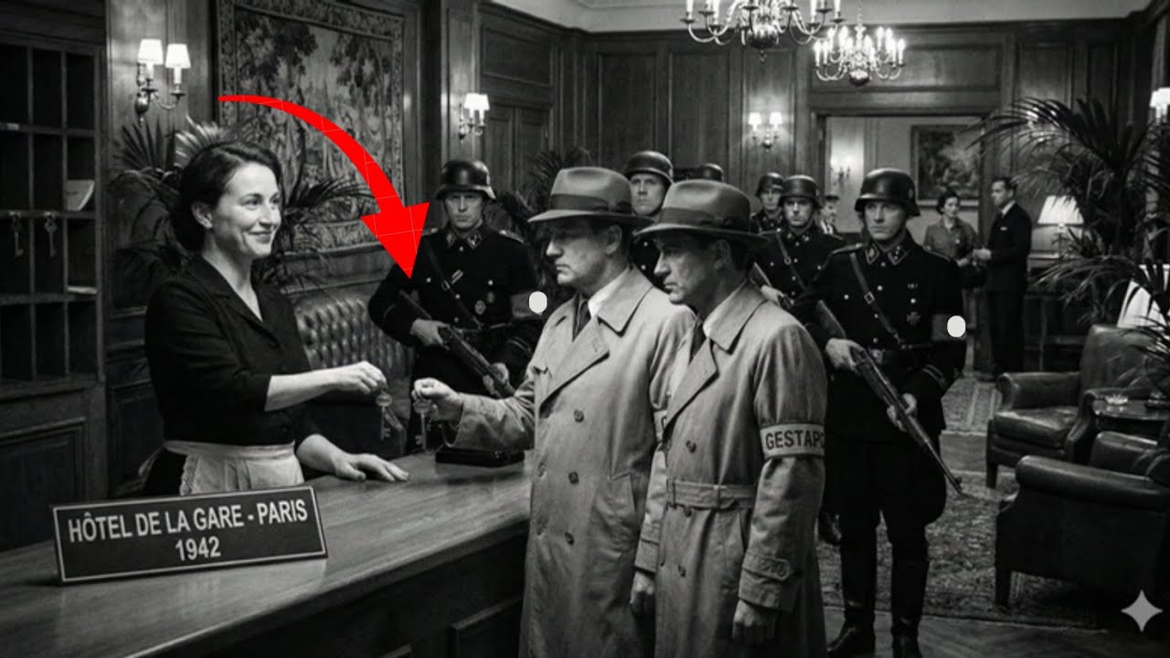 A recepcionista de hotel que entregou as chaves dos quartos errados para sabotar a Gestapo