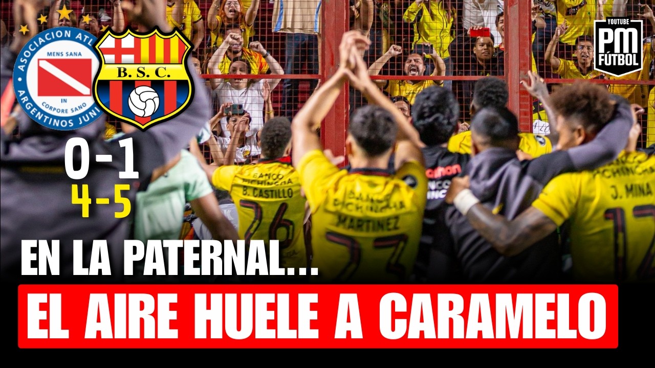 EL ÍDOLO SILENCIÓ LA PATERNAL: Jhonny Quiñónez y Contreras los héroes vs Argentinos