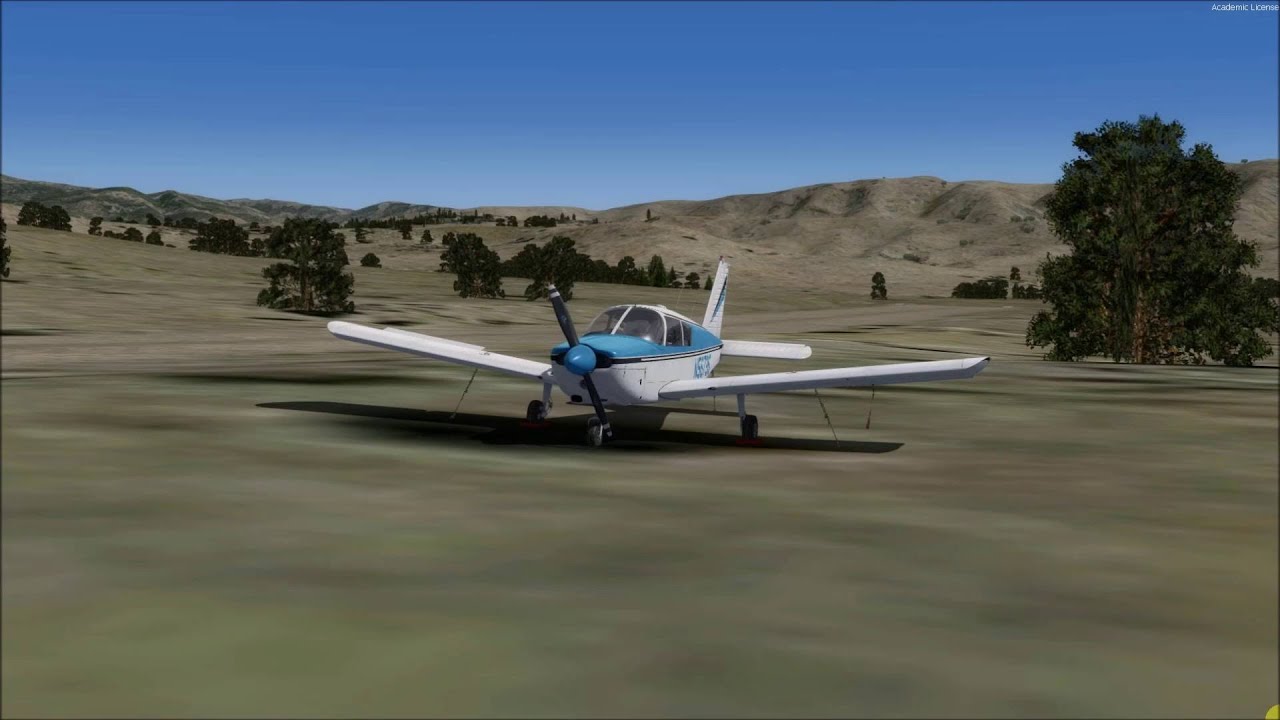 Mountain Flying | A2A Cherokee 180 | ORBX SoCal | Active Sky NEXT | P3D V3.2