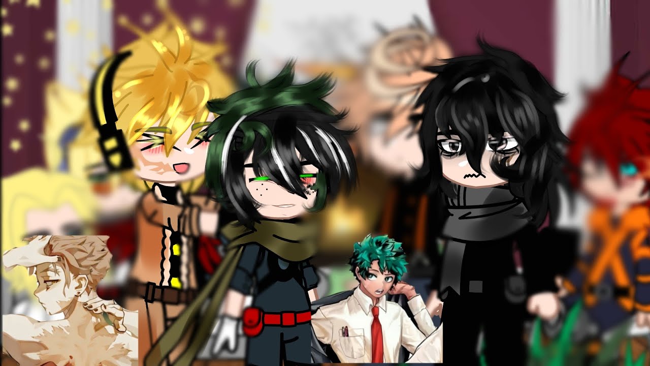 Mha pro Heroes react hawks x deku freindship (no ships)