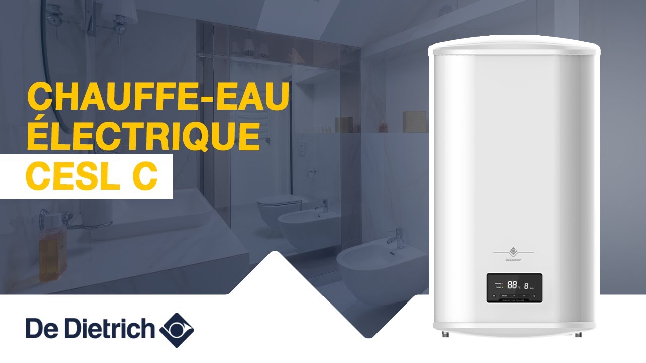 Chauffe-eau &eacute;lectrique  CESL C : quels avantages ? | De Dietrich