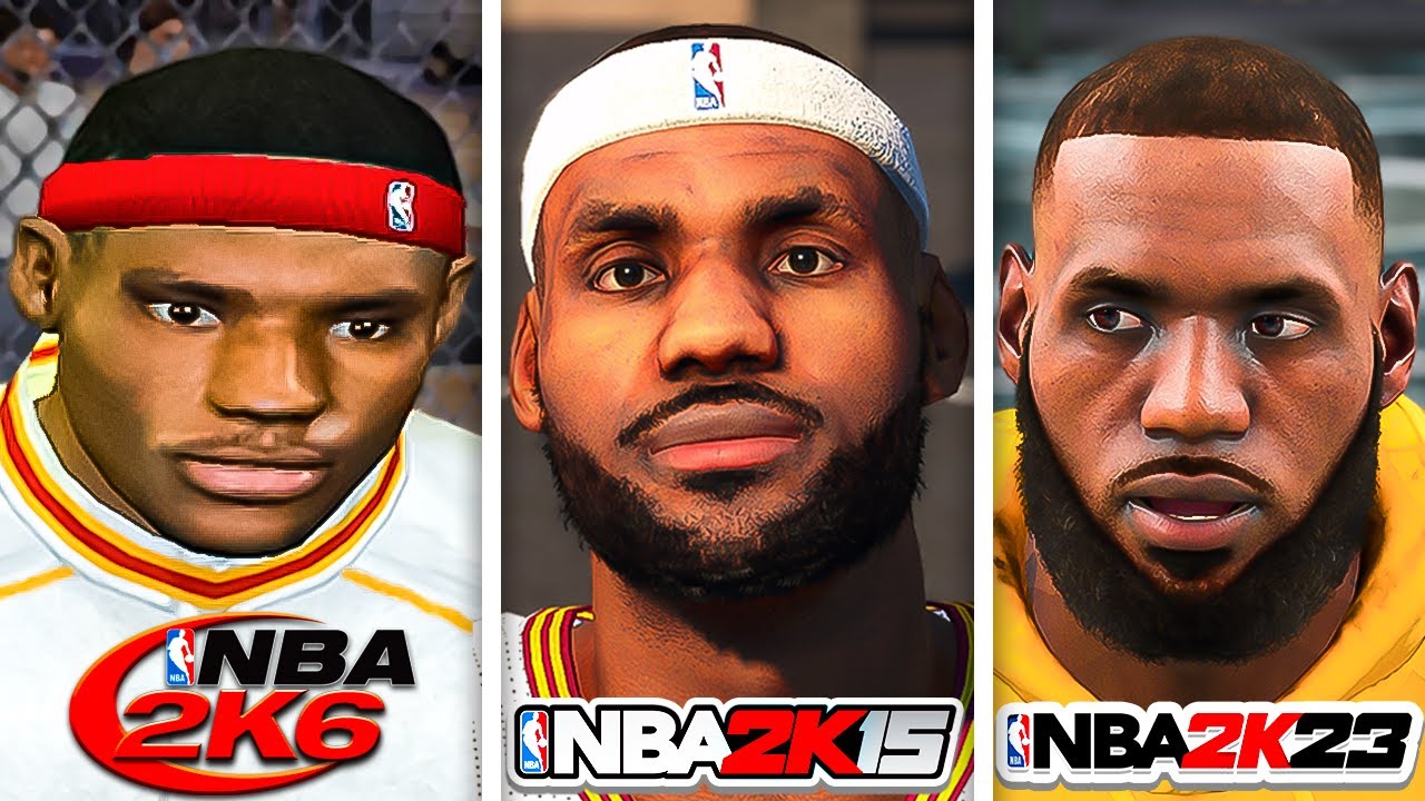 1V1 Vs Lebron James On Every NBA 2k