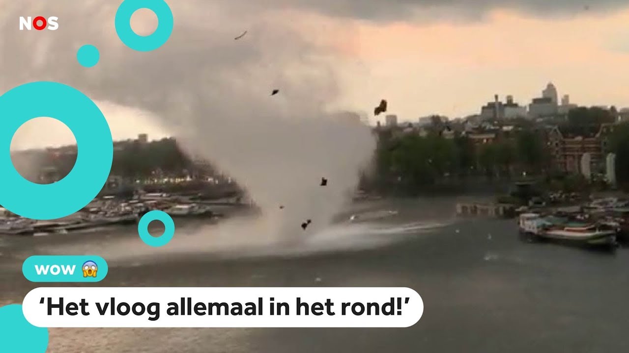 Weervrouw Willemijn beantwoordt jullie vragen over de windhoos in Amsterdam