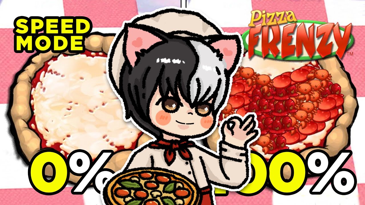 NAMATIN 100% PIZZA FRENZY (SPEED MODE) - Game Nostalgia Part 1