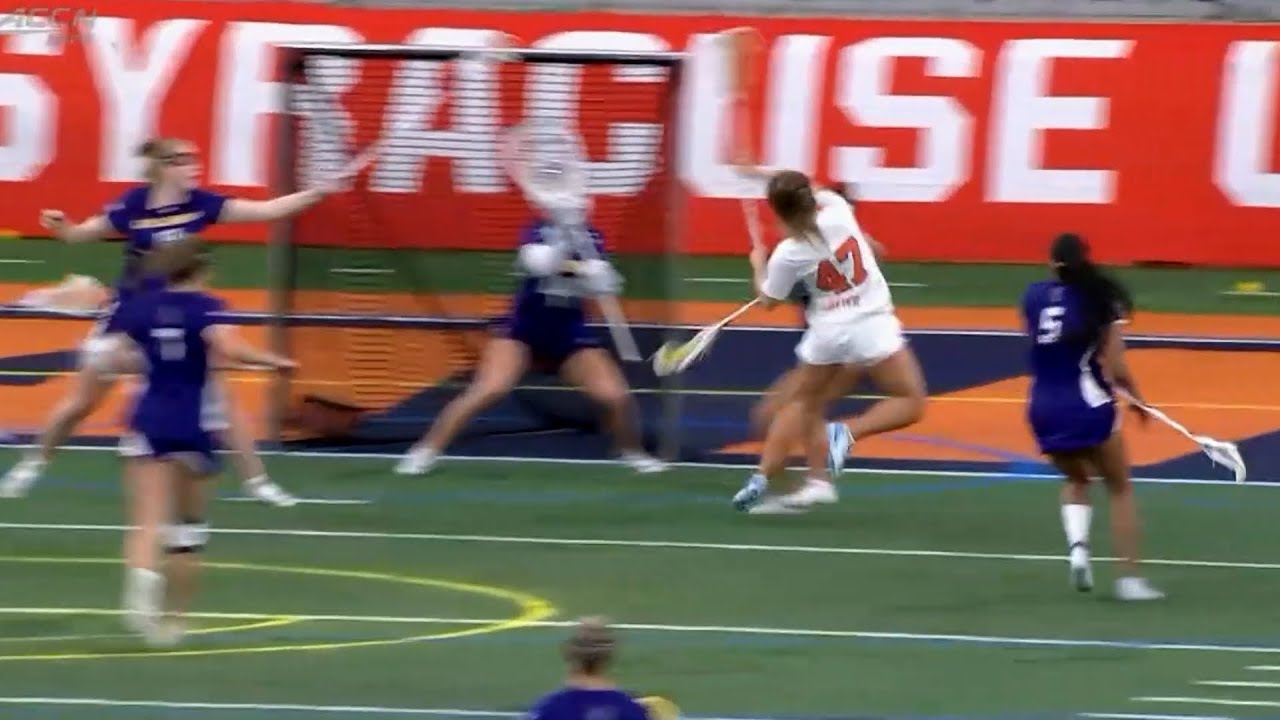 Albany vs Syracuse | 2025 Women's Lacrosse Highlights
