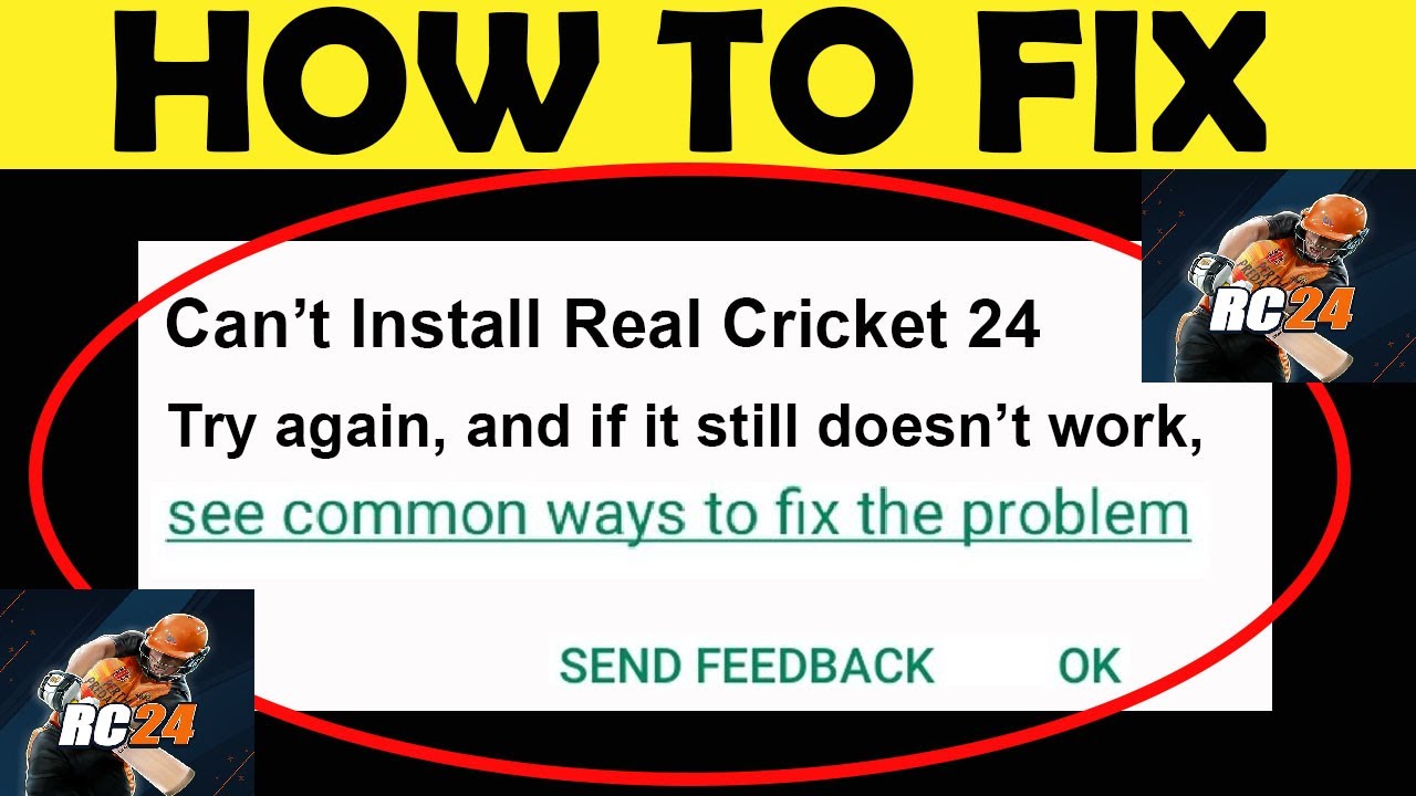 How to Fix Can't Install 