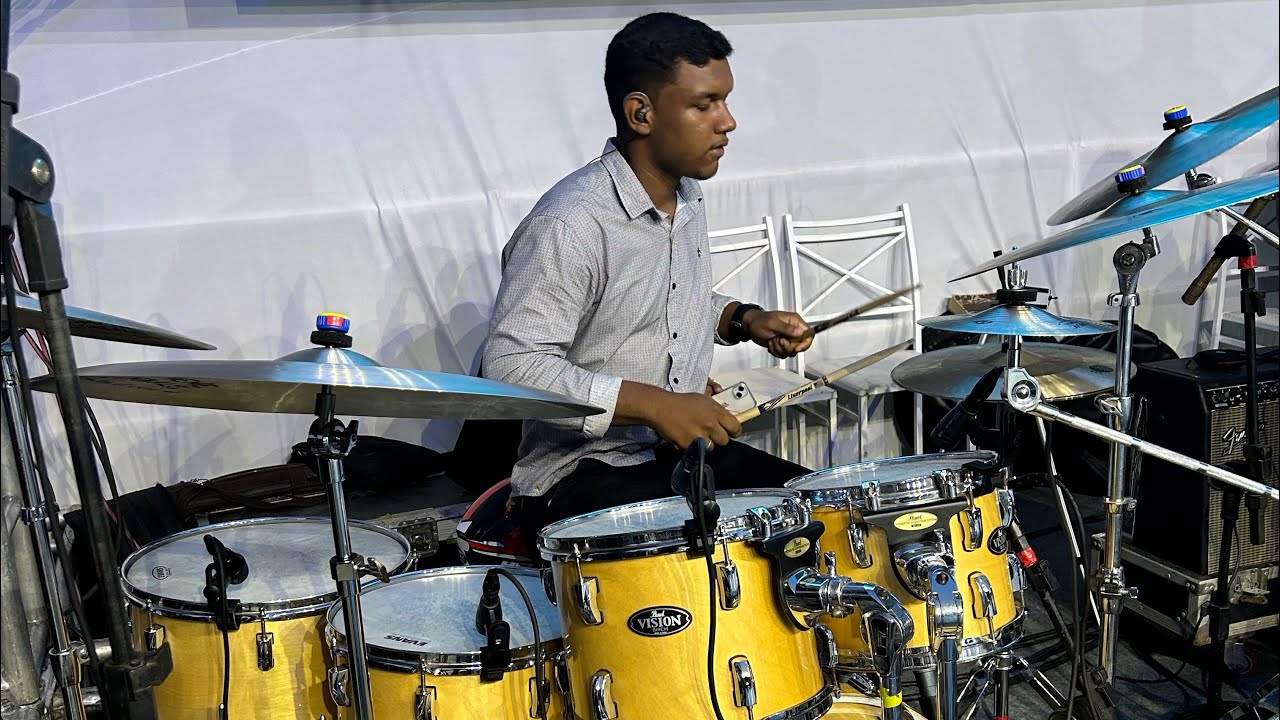 Eis-me aqui | Drum cover