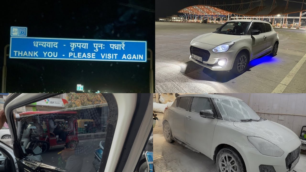 AHEMDABAD TO DELHI BY ROAD NONSTOP 1000KM| DELHI AATA HE ZBLACK KARA DE 🔥