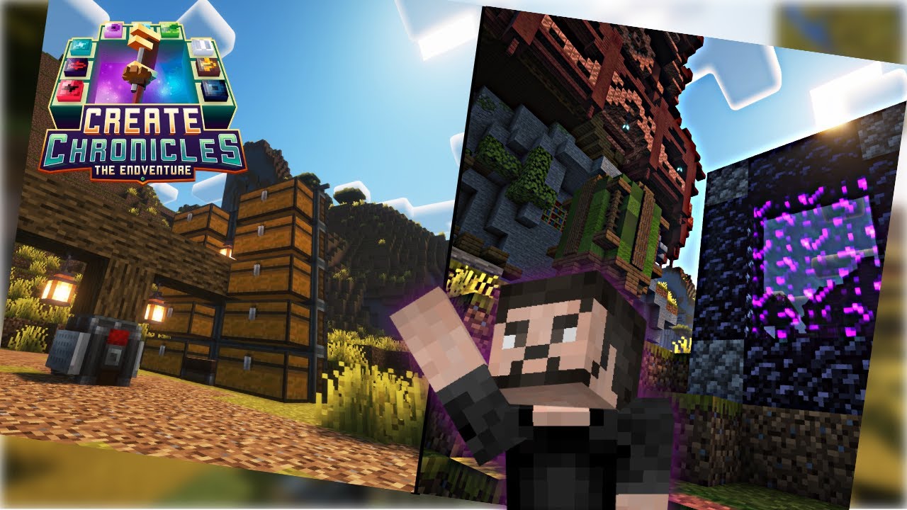 Create Chronicles: The Endventure: CAP3 | Visité el Nether y avancé a la era del Brass!