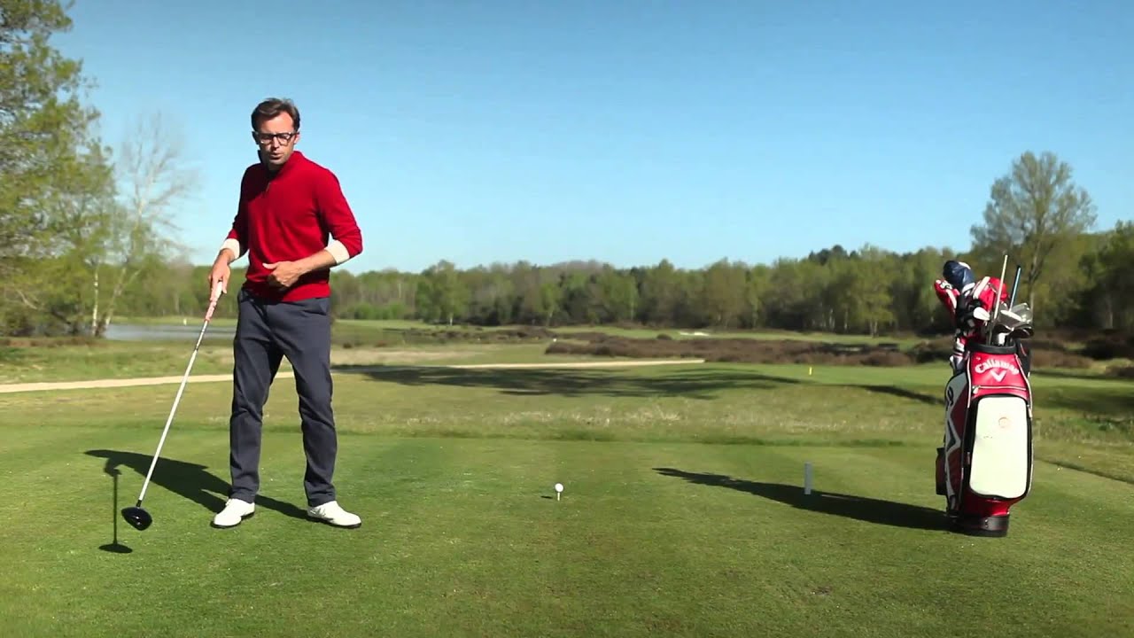 Plus de distance au drive? Ouvrez votre pied gauche à l'adresse!