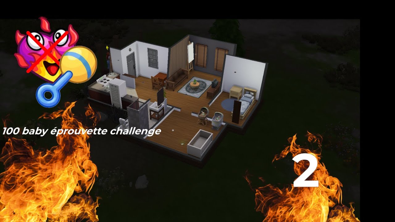 100 baby éprouvette challenge episode 2: 2 bébé sur 98 et le commencement d'être une célébrité