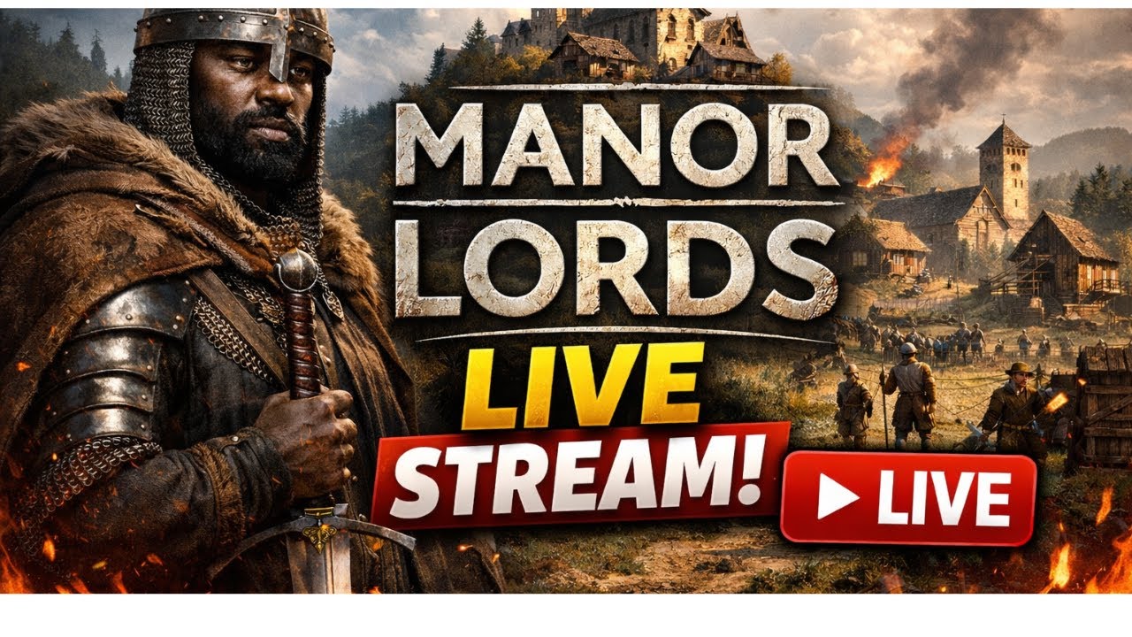 From Village to Kingdom 👑 | Manor Lords LIVE pt1