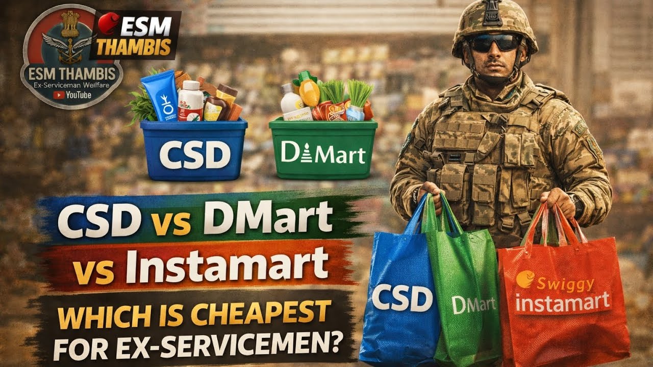 CSD CANTEEN vs D Mart vs Instamart எதில் நமக்கு விலை குறைவாக இருக்கும்? CSD CANTEEN Issues 