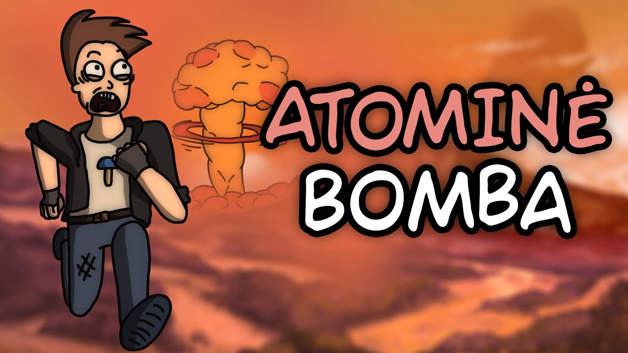 MINECRAFT KURIAME NUKRITO ATOMINĖ BOMBA!