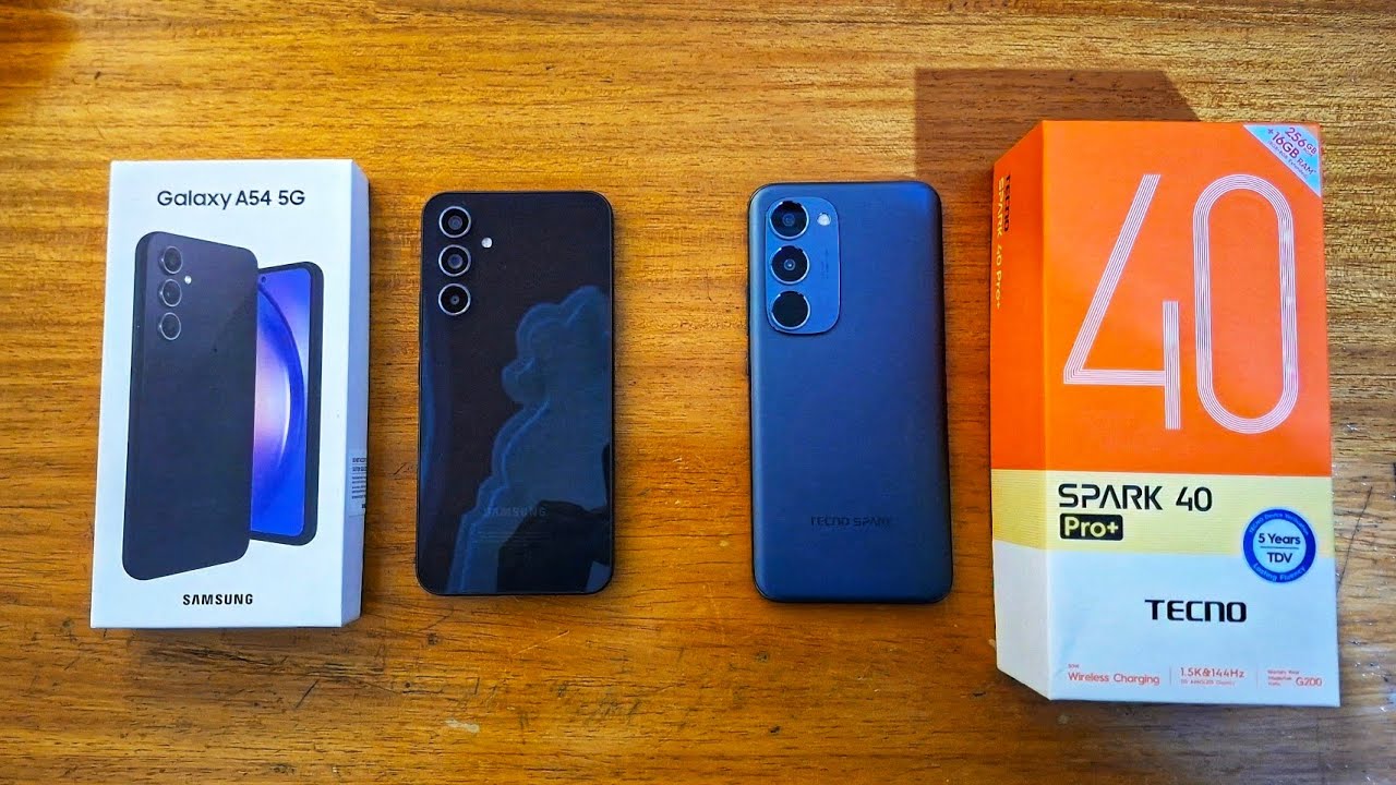 SAMSUNG GALAXY A54 5G против TECNO SPARK 40 PRO PLUS | ТЕСТ СКОРОСТИ И ПОЛНОЕ СРАВНЕНИЕ