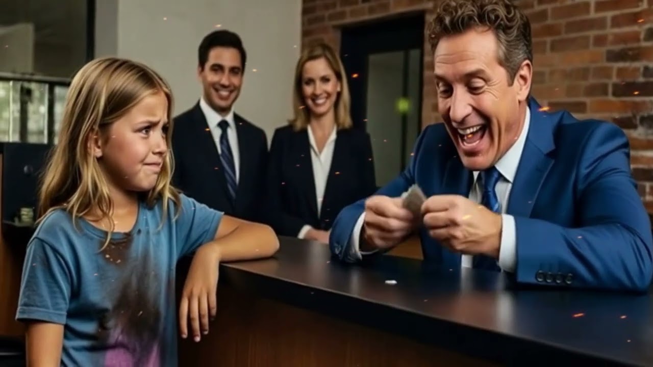 O GERENTE RASGOU O CHEQUE DA MENINA POBRE… SEM SABER QUEM ELA ERA