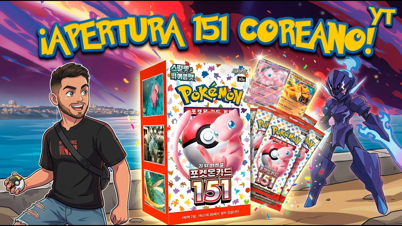 ¡APERTURA 151 POKEMON! Booster Box Coreana